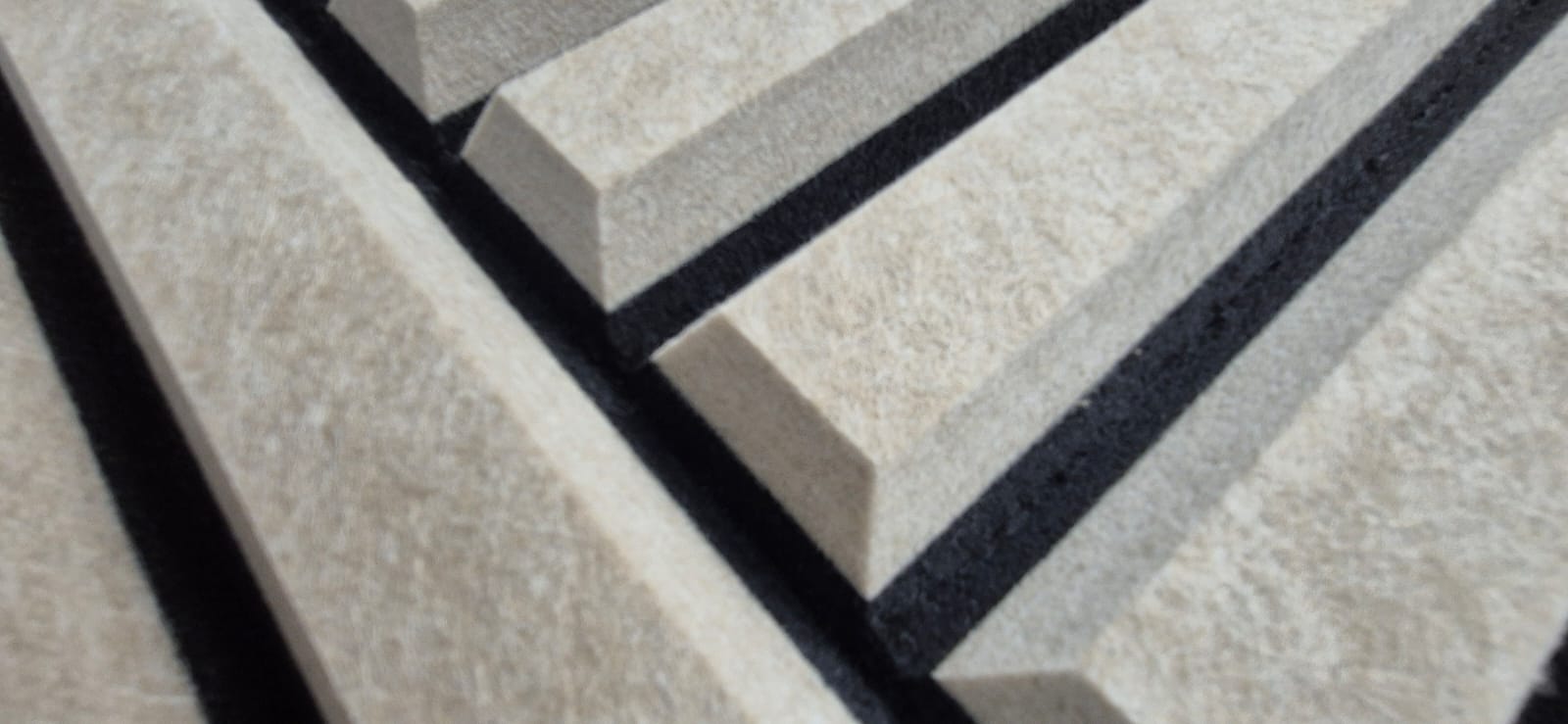 Detalj presjeka PET felt panela