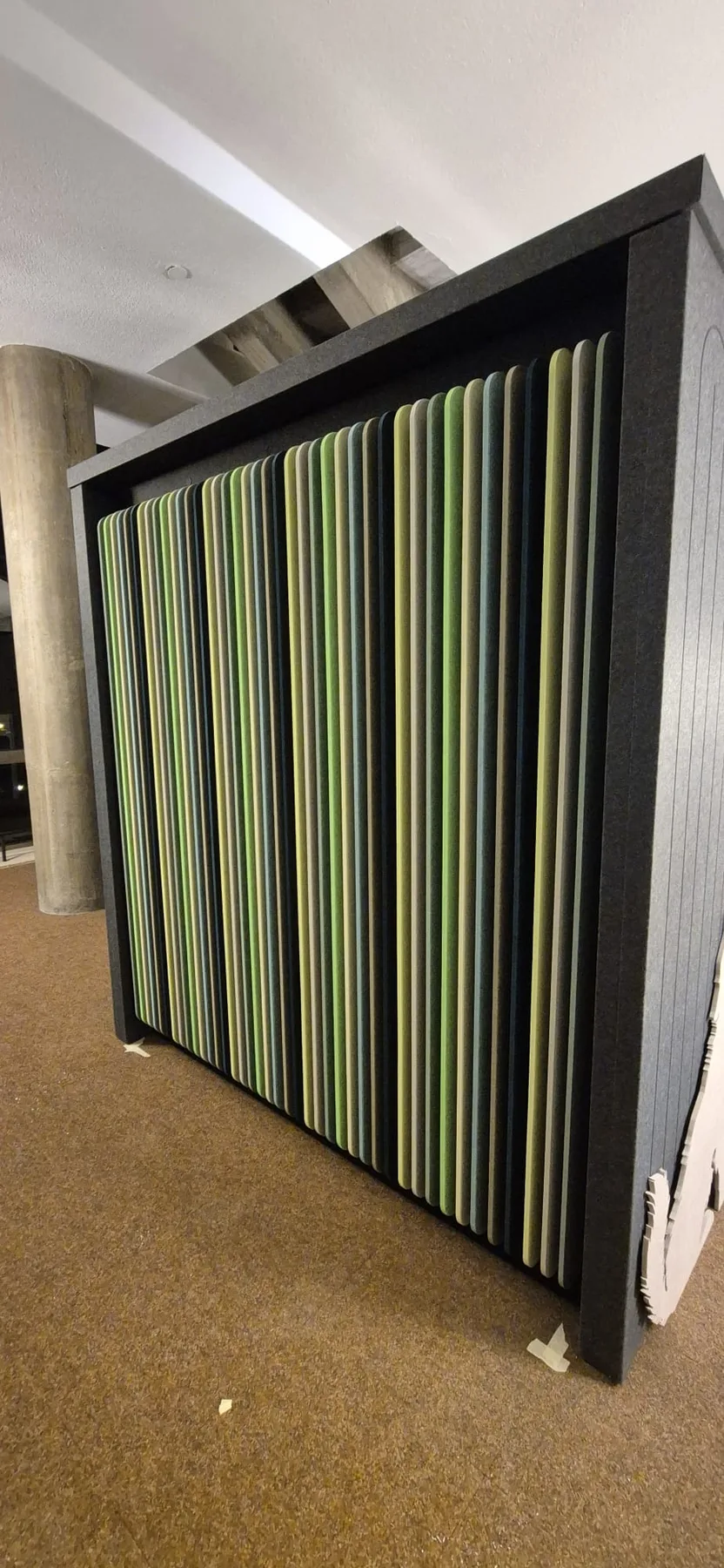Lola Acoustix PET felt acoustic panel at Oris Days 2026