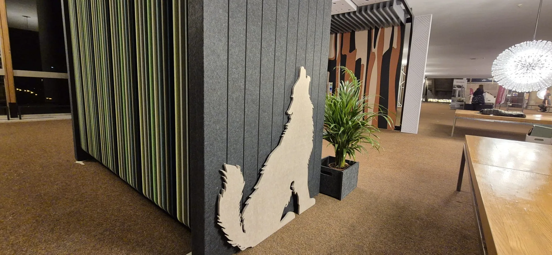 Lola Acoustix PET felt acoustic panel at Oris Days 2026